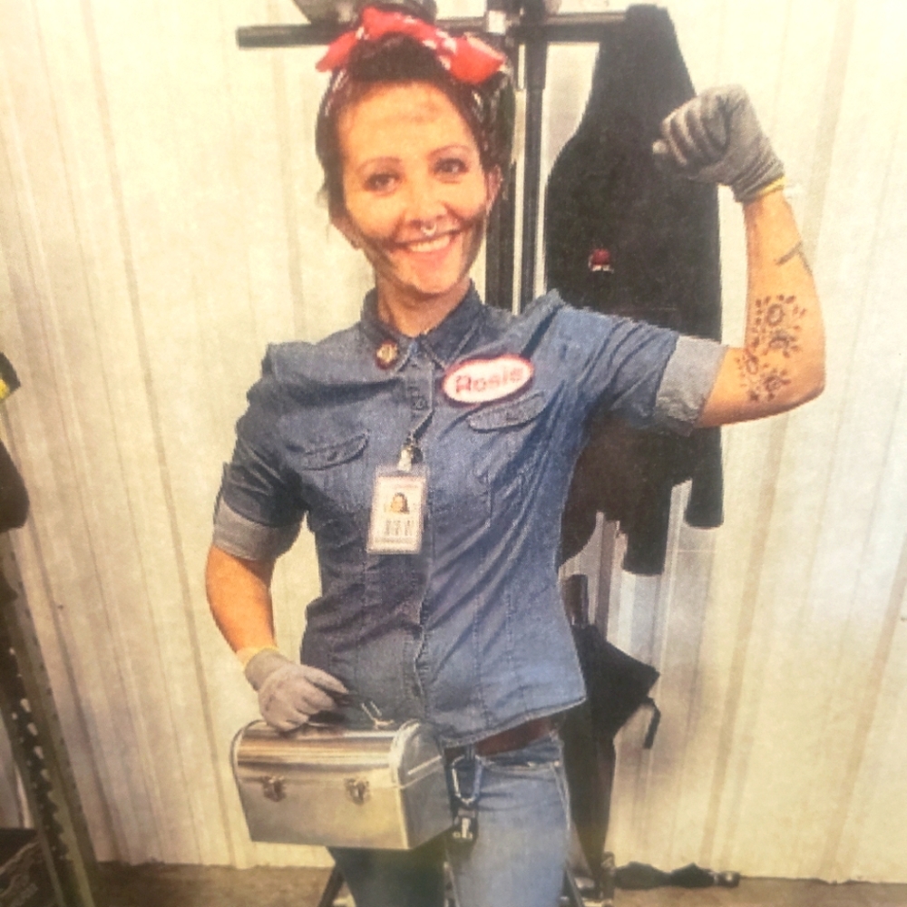 Rosie the riveter Halloween costume